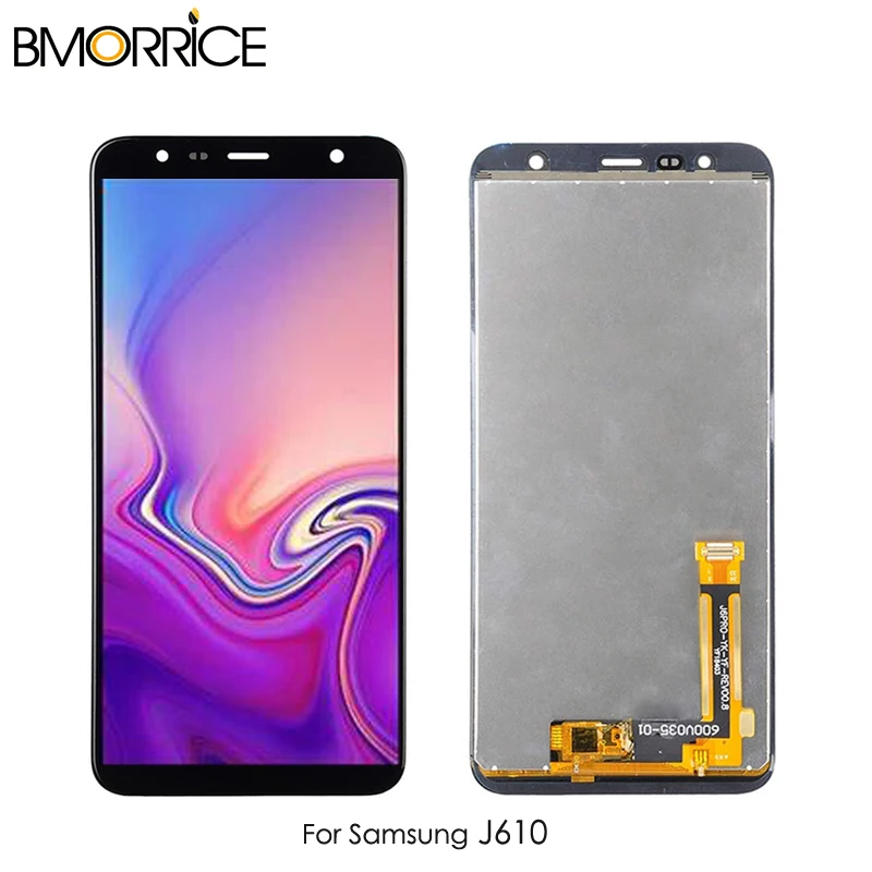 

LCD Display For Samsung Galaxy J6 Plus J610 J6+ J610F J610FN LCD Touch Screen Digitizer Assembly Replacement Black 6.0''