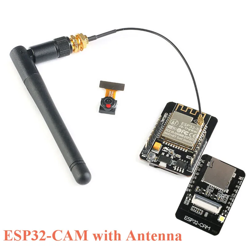 Умная плата для камеры с поддержкой Wi Fi Bluetooth ESP32 5 В OV2640 2 МП антенной