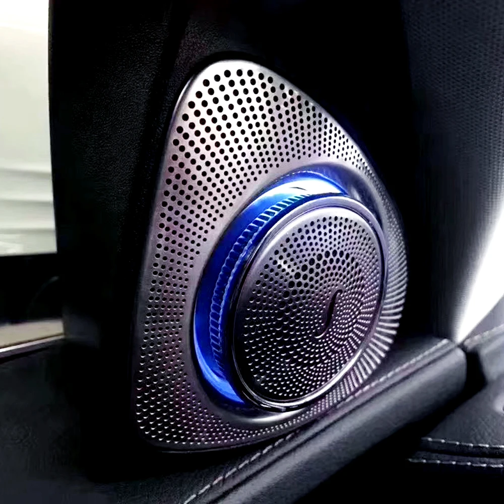 64 Colors Car 3D Rotation Light Tweeter for Mercedes Benz W213 E Class  Treble Speaker LED Treble Speaker Audio Trumpet Horn|Multi-tone  Claxon  Horns| - AliExpress