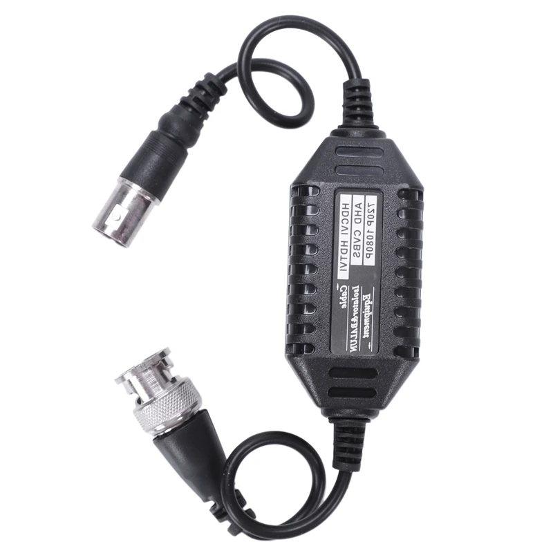 

ABKK-Coaxial Video Ground Loop Isolator Balun BNC Male to Female for CCTV Camera
