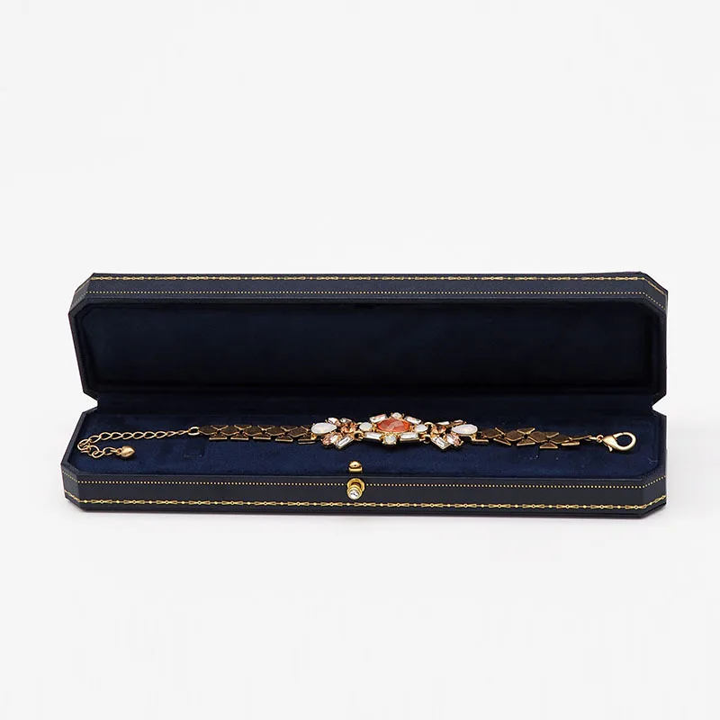 

Top Grade Elegant Jewlery Box zhang lian he Accessories Gift Box Jewelry Box Bracelet Box Diamond Set Manufacturers Wholesale