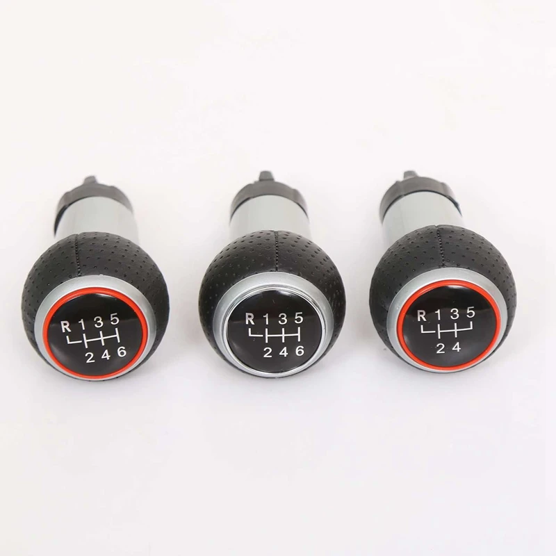 Для Audi переключение мяч 6 Шестерни для Audi A3 A4 B6 B7 B8 A6 S4 B8 8K A5 8T Q5 8R черный, красный