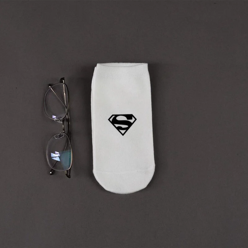 Супермен смешные мужские носки popsocket capitana marvel cerw meias летние хлопковые носки короткие corap носки супергероя крутые Мультяшные - Цвет: 17