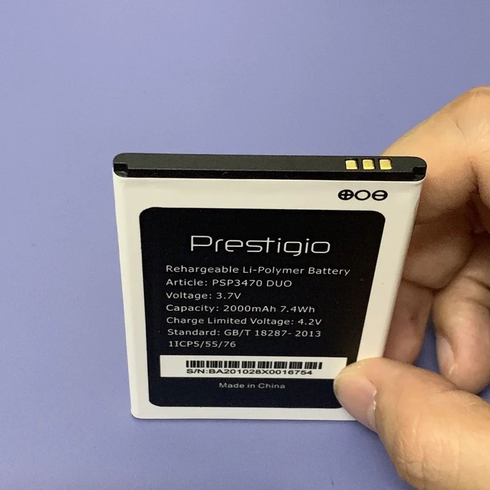 Аккумулятор PSP3470 для Prestigio Muze J3 PSP3470 DUO, 2000 мАч | AliExpress
