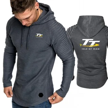 

Isle Of Man TT Print Men's Hoodies Autumn Coat Male Hoodies winter thick fleece Men Hip Hop Street wear Sweatshirts Skateboard K