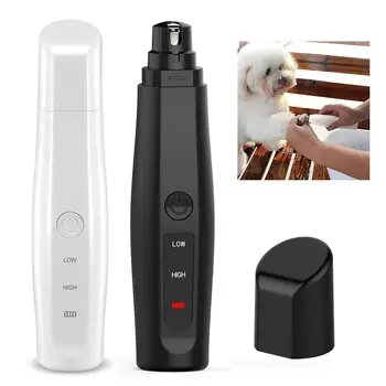 

NEW 2 Speed Pet Nail Grinder Dogs Cats Paws Grooming Electric Trimmer Pet nail polisher dog electric nail clipper charging mode