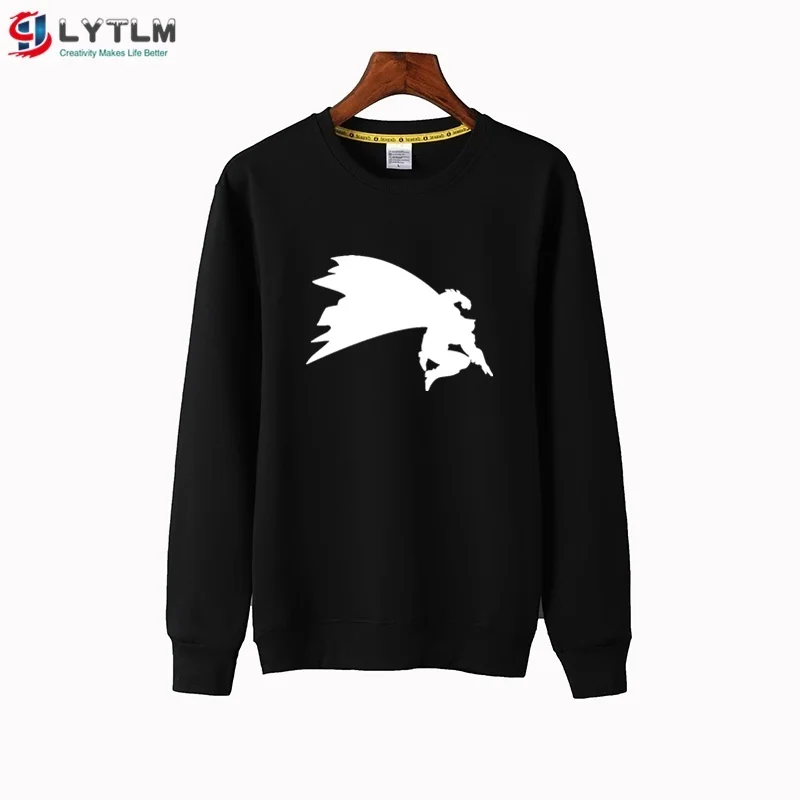 LYTLM/Футболки с супергероями для девочек и мальчиков, футболка с героями мультфильмов Camiseta, топы с длинными рукавами и принтом животных для мальчиков, Осенние футболки для девочек, летучая мышь - Цвет: WY6119 Black