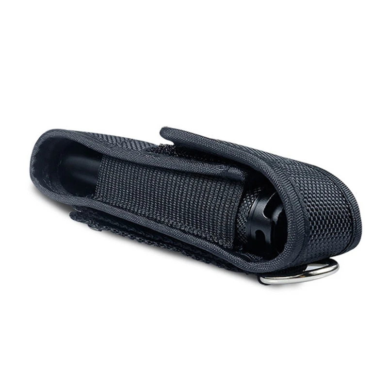 Tactical Molle Flashlight Pouch LED Torch Flashlight Holster Bag Outdoor Work Hunting Camping Hiking Multitool Flashlight Pouch 5