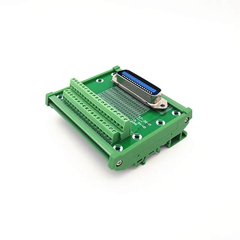 Крепление на din-рейку серии 57 36-Pin 0,08" разъем для штекерного коллектора Breakout Board