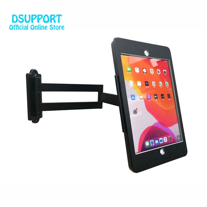 7-10'' Iron Folding Adjustable Desk Holder Mount Stand Bracket Fr iPad Tablet CZ 