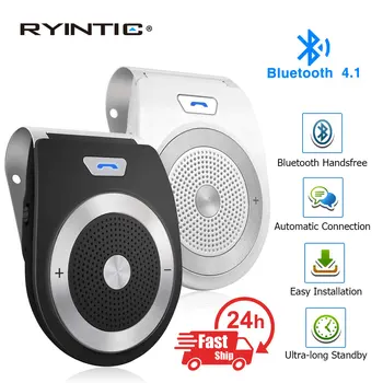 

Car Wireless Bluetooth Handsfree Phone Speakers Sun-shading Board Clipped Wireless Car Kit Mini Visor Hands Free Car Kit Speaker