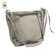 Beibaobao New Canvas Women's Crossbody Bag College Art Canvas Bag Large Capacity Fashion Canvas Bag Shoulder Cloth Bag