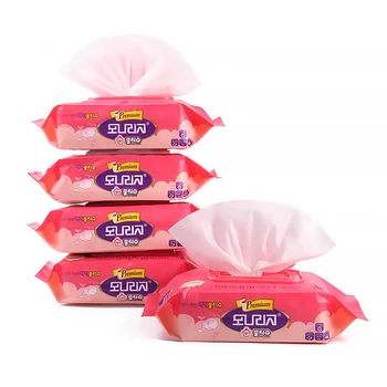 

80Pcs/Bag Makeup Remover Wet Wipes Non-Woven Cotton Baby Gently Sensitive Wet Wipes Cleansing Moisturizing Tissue Towelettes