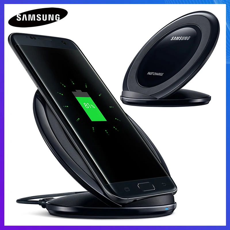 Derde mengen Standaard Original Qi Fast Wireless Charger For Samsung Galaxy S8 S9 S10 Plus G9500  G9300 G9350 S6 S7 Edge Note 8 Note 9 Sm-g965f Ep-ng930 - Mobile Phone  Chargers - AliExpress