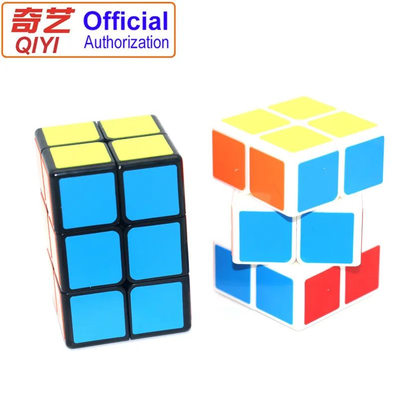 QIYI cube 2*2*3 интересной формы Волшебные куб обучающий скоростной квадратный пазл кубическая головоломка игрушки для детей QY509