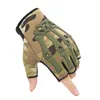 Military Army Tactical Gloves Men's Knuckle Fingerless Gloves Anti-Skid Bicycle Shooting Paintball Motor SWAT Half Finger Gloves ► Photo 2/6