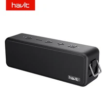 Havit портативная Bluetooth Колонка Портативная Беспроводная Громкая Колонка звук 16 Вт стерео музыка объемный IPX7 водонепроницаемый наружный динамик