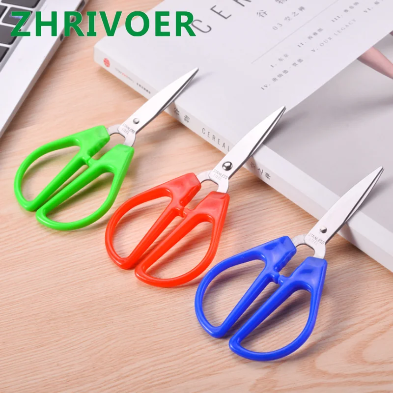 

Popular scissors for students DIY supplies color safety paper cutting scissors for office supplies civil scissors