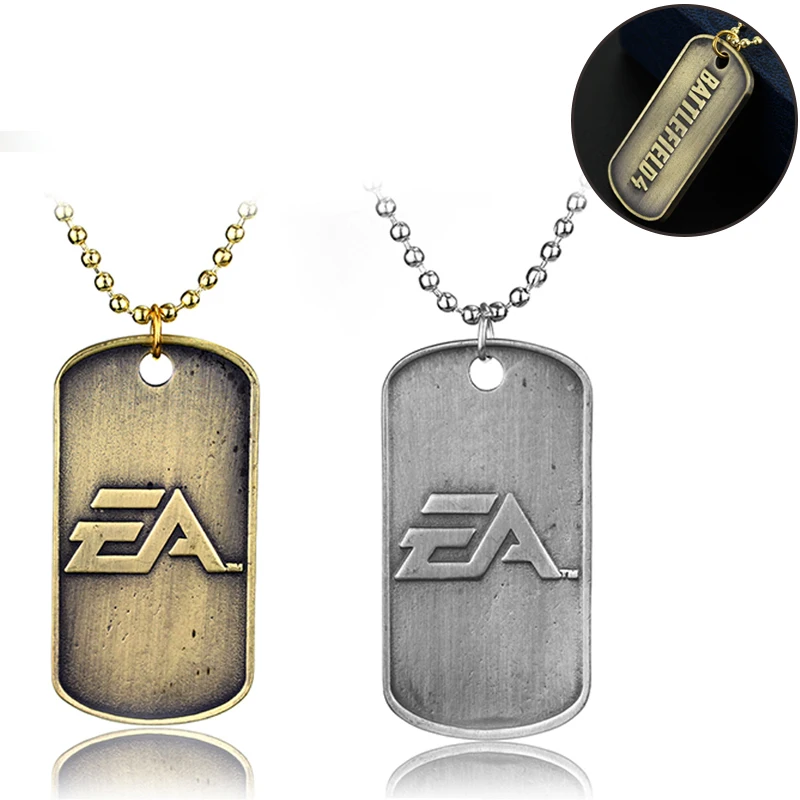 Модные ювелирные изделия BF4 Battlefield 4 Значки для собак военные ожерелья карт