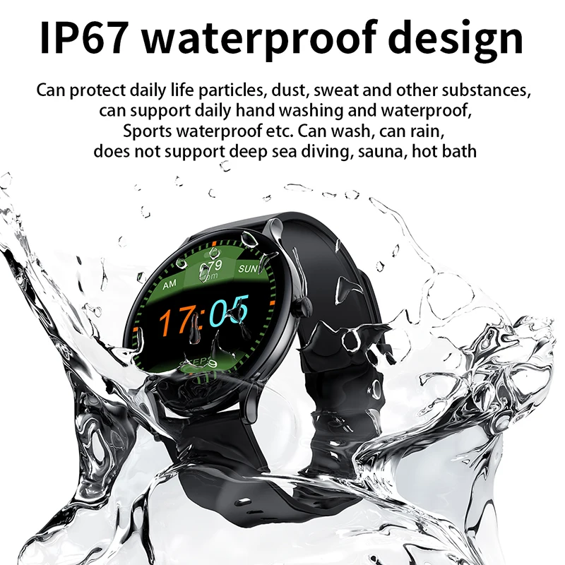 LIGE 2020 New Smart Watch Women Men Heart Rate