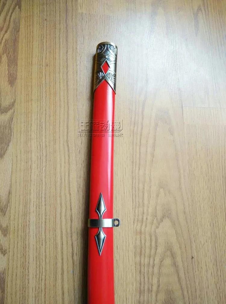 160 см Длина онлайн игры Touken Ranbu меч Taroutachi Ootachi KATANA Косплей Опора реальной Сталь лезвия-без острых/красный
