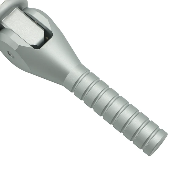 2x Maniglie A Leva Di Serraggio M8 - 57mm - Lega Di Zinco Verniciato Nero - Per Macchinari - Foto 2