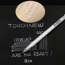 Новинка, белый маркер для бровей, аксессуары для тату, микроблейдинг, тату, хирургический маркер для кожи, ручка для перманентного макияжа, принадлежности