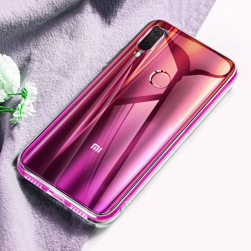 Ricestate For Xiaomi Mi Play Case Transparent Crystal TPU Soft Cover For Xiaomi Mi Play Clear Phone Cases Mi play