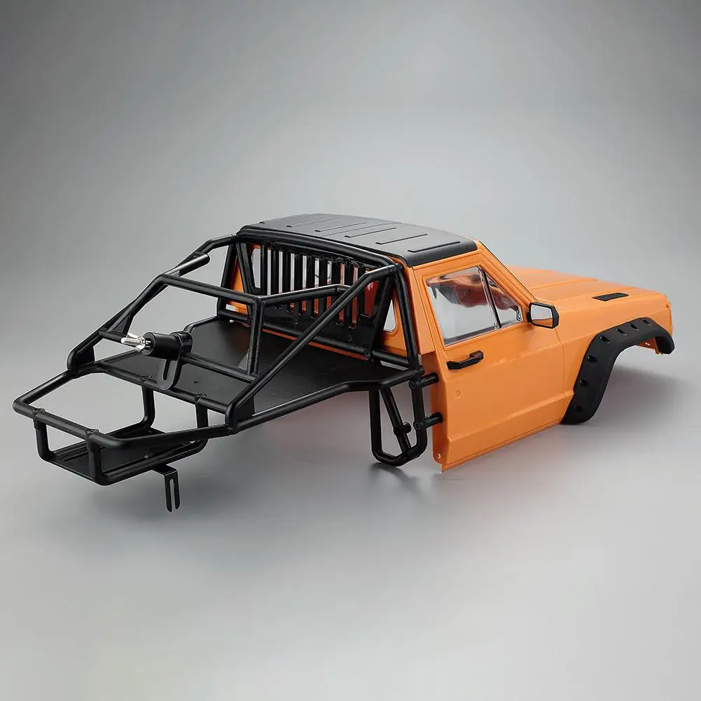 Радиоуправляемая машина Cherokee Body Cab& Back-Half Cage для 1/10 RC Crawler Traxxas TRX4 Axial SCX10 90046 Redcat GEN 8 Scout II - Цвет: orange