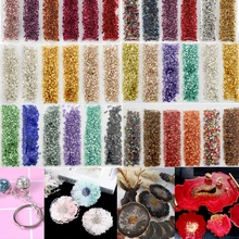 1 zestaw multi-color mieszanie kruszone szkło tłuczone szkło kamień do DIY wypełnienie żywicy epoksydowej formy napełniania akcesoria do wyrobu biżuterii