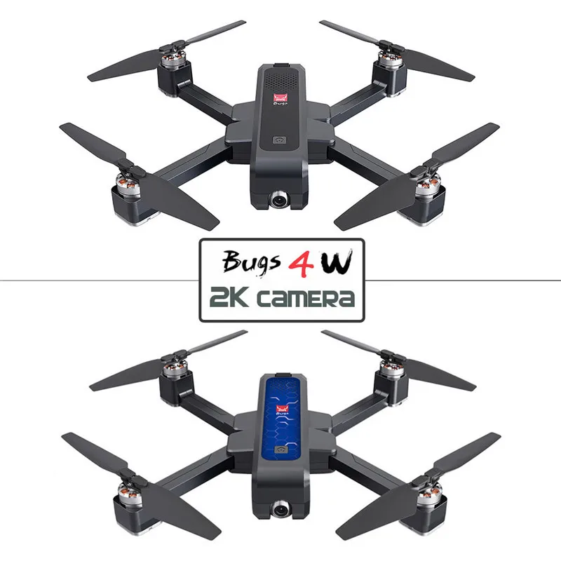 Профессиональный Дрон MJX Bugs 4W B4W gps камера 2K HD 5G wifi FPV RC Квадрокоптер анти-встряхивание 1600 м 25 мин бесщеточный двигатель Дрон VS B5W