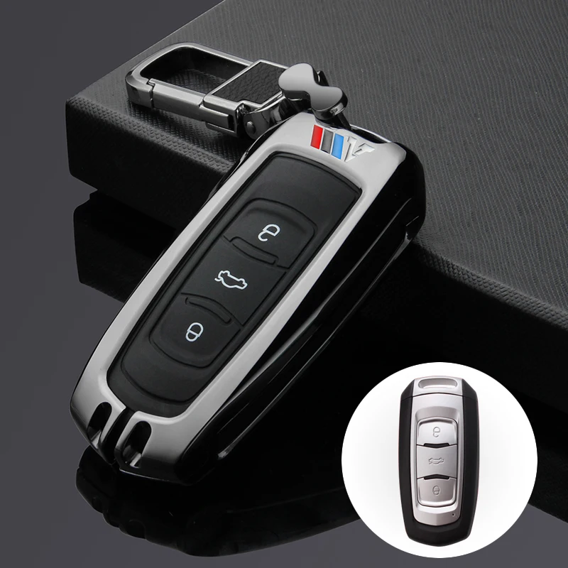 Чехол для автомобильного ключа, брелок для Geely Atlas Boyue NL3 Emgrand X7 EC7 EC718 EC715 EX7 SUV GT GC9 borui Global Hawk GX7