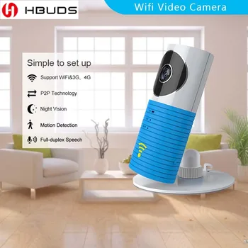 

HBUDS 92 Degree Panoramic Camera HD 360 Video VR Cameras Dual Wide Angle Lens Real Time Live Broadcast For Android Smartphone