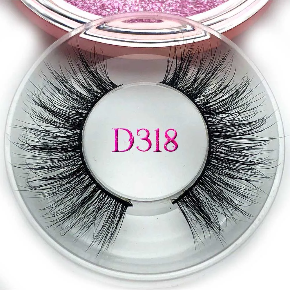 D318 Заказная посылка, норковые ресницы, 3d норковые ресницы D379 - Цвет: D318