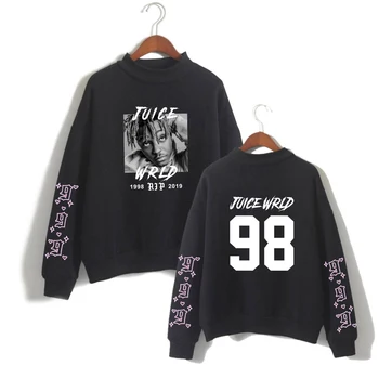 

Frdun Tommy R.I.P. Rapper Juice WRLD Jarad Anthony Higgins Print Women/Men High collar sweatshirt Casual Turtlenecks Clothes