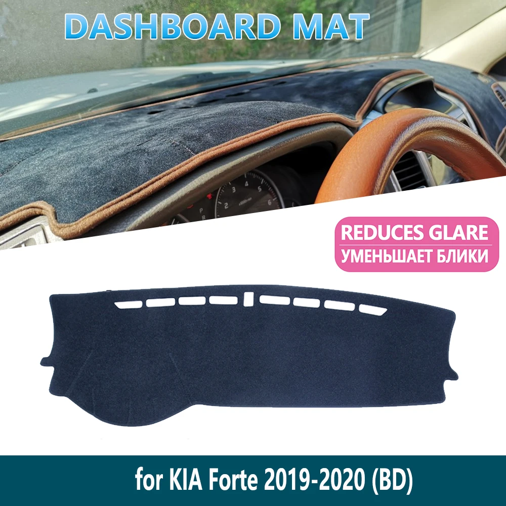 Коврик для приборной панели KIA Forte 2019 2020 BD Cerato K3 Vivaro коврик Внутренний