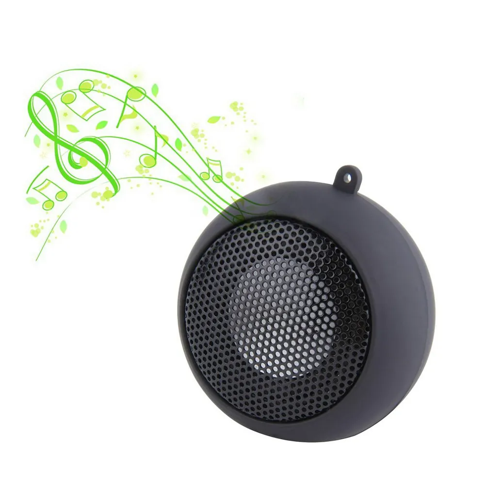 Minialtavoz PORTÁTIL ESTÉREO con conector de 3,5mm, reproductor de música telescópico, enchufable, para Samsung, teléfono y PC