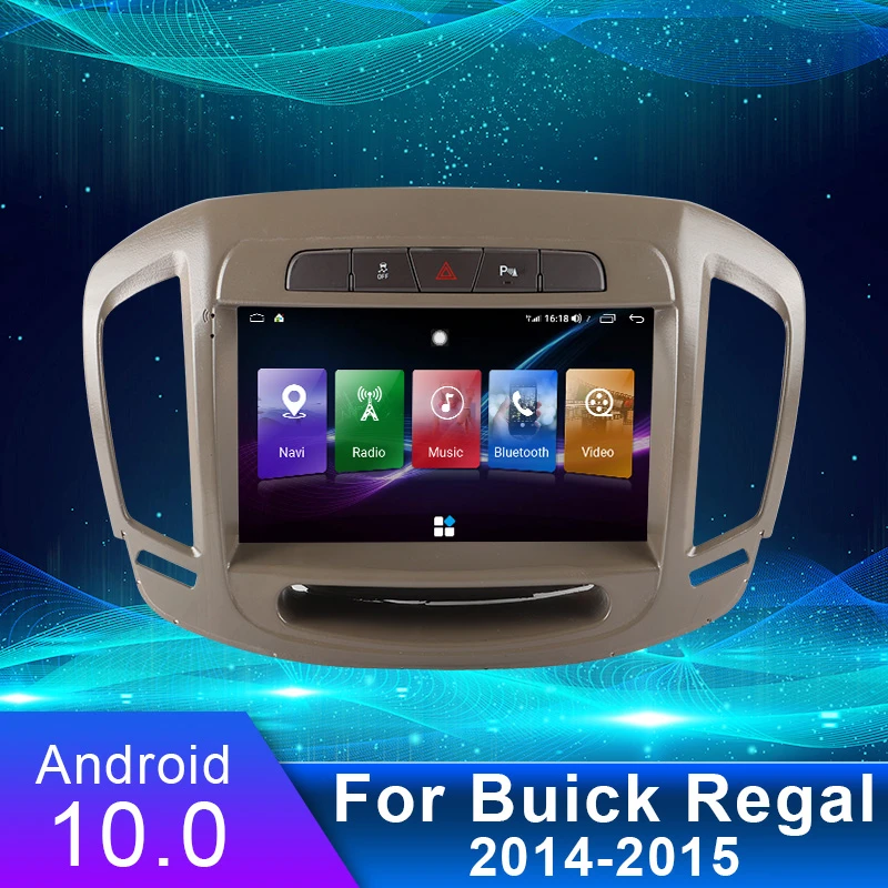 

Oonaite 9'' IPS Android 10 Auto Radio For Buick Regal 2014-2015 Multimedia 4G Car Video Player GPS Navigation 4/8 Core
