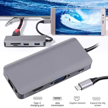 

USB 3.0 Hub for MacBook Pro USB C HUB Splitter Type C HUB USB-C 3.0 Splitter Port Type C to Multi USB 3.0 HUB HDMI Adapter Dock