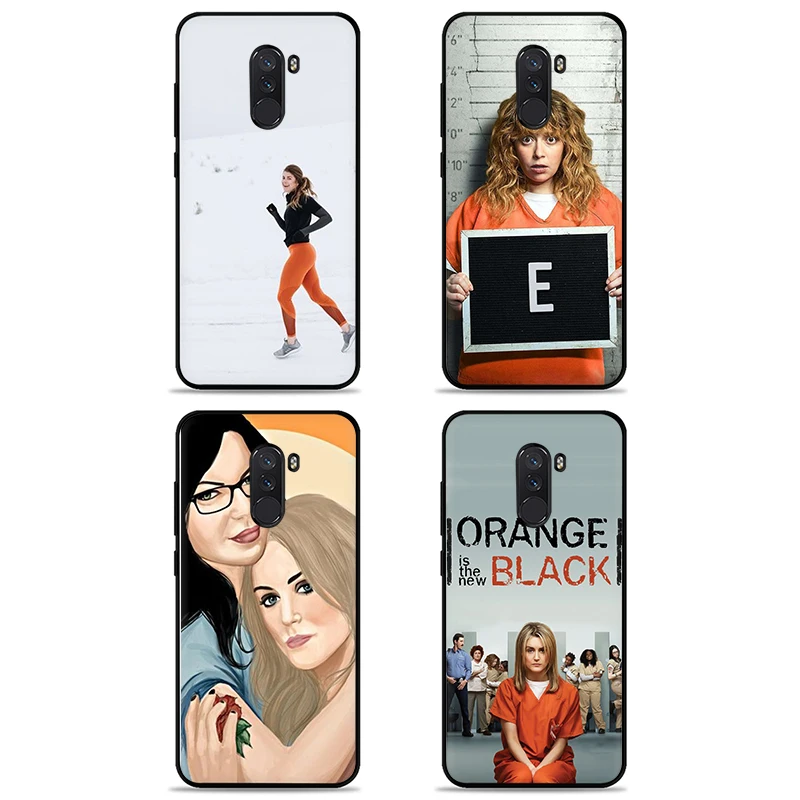 Orange Is The New солнечных очков чёрный цветной Мягкий силиконовый чехол Обложка для Xiaomi Mi на возраст 6, 8, 9, SE A1 A2 5X 6X F1 MAX3 9T A3 Pro CC9