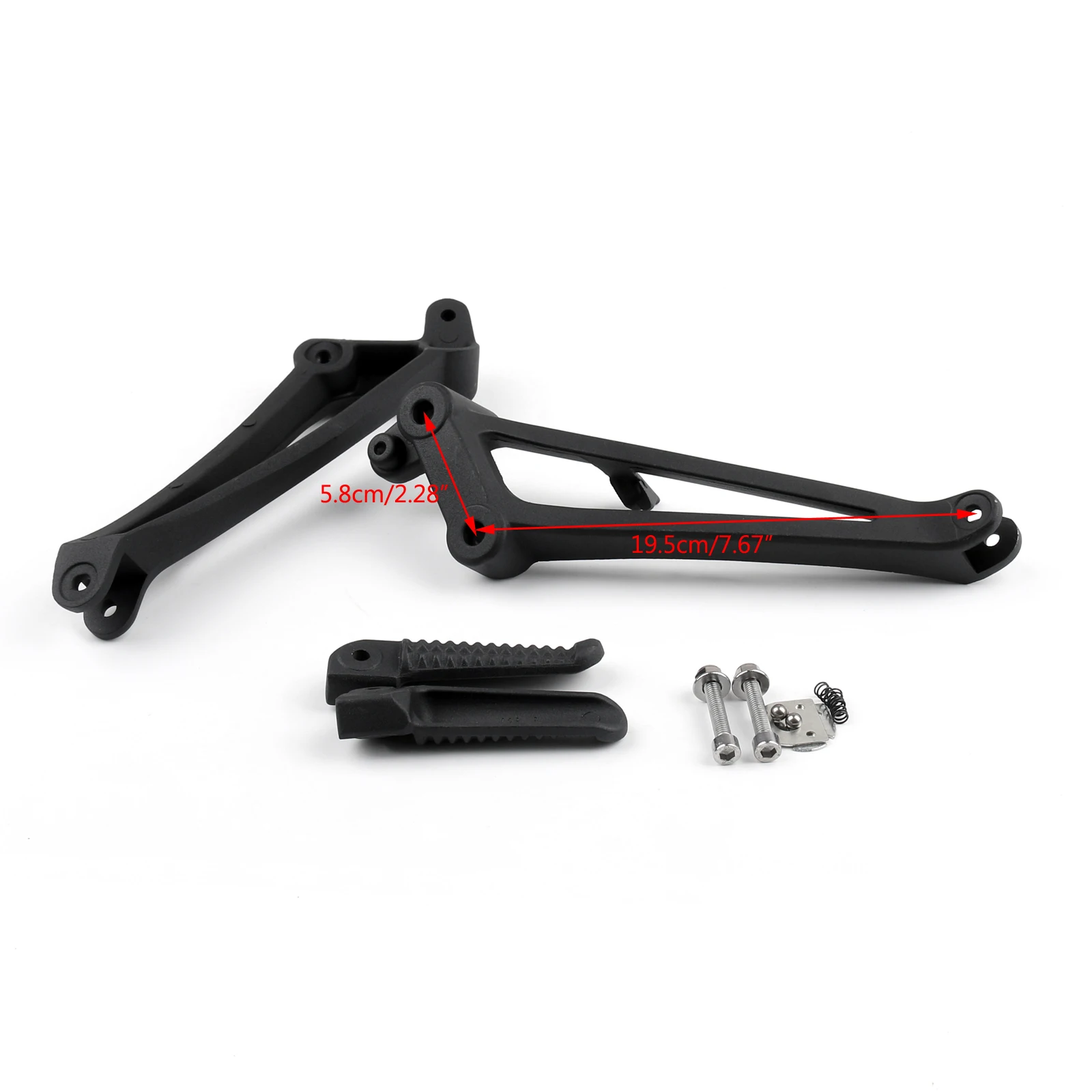 Artudatech задние Пассажирские подножки для ног Кронштейны для YAMAHA 2009 2010 2011 YZF R1 аксессуары
