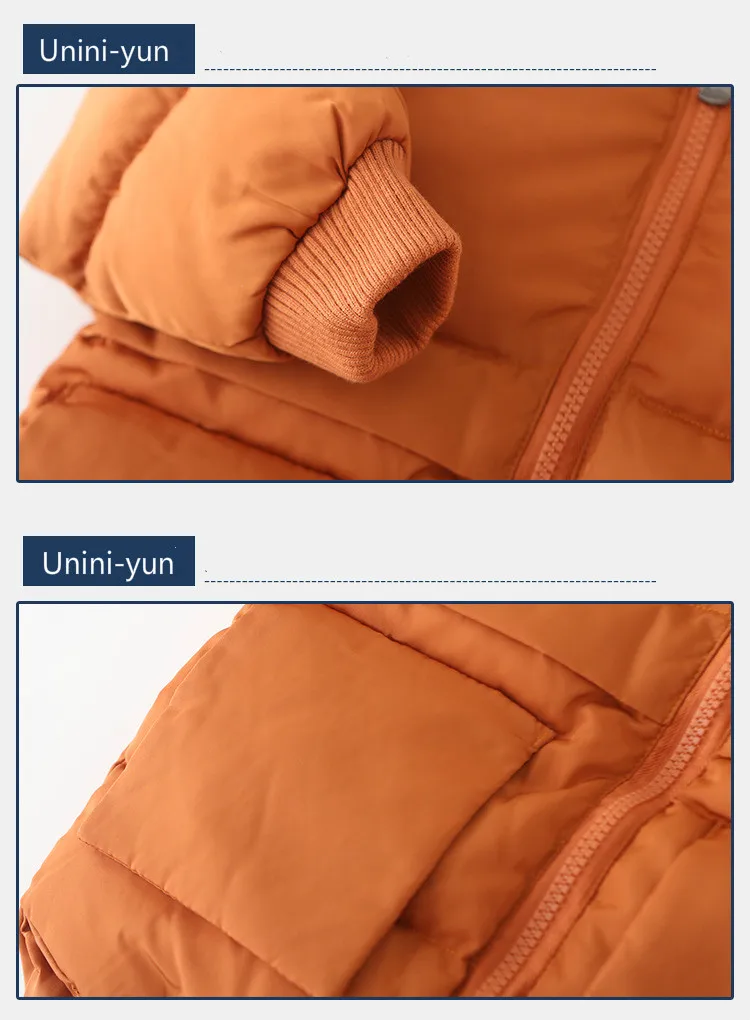 Winter Children Parkas 24M-8Y European Style Boys Girls Warm Outerwear Hooded Coats for Girls Boys Winter Jacket Coats Winter