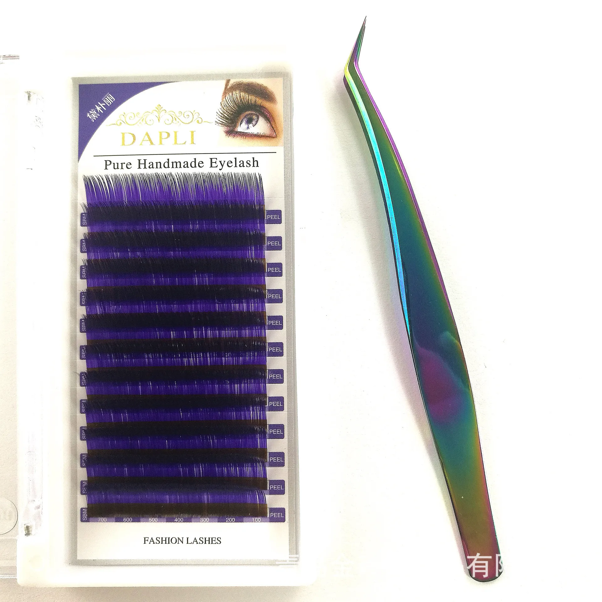 Dai Po li наращивание ресниц нержавеющая сталь Tweezers Пинцет Пескоструйный Jinyu клип наращивание ресниц Пинцет