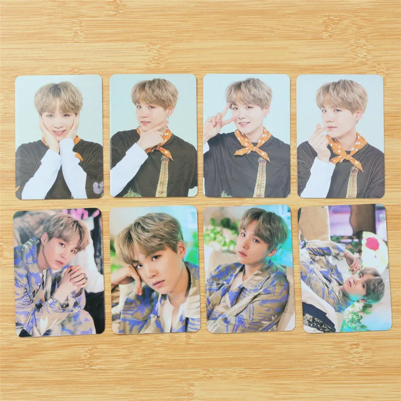 Bangtan мальчики карта душа Persona Мальчики с Luv поддельные любовь LOMO карты Фотокнига любовь себя Jimin JIN SUGA Rap Monster LJJ759 - Цвет: 08