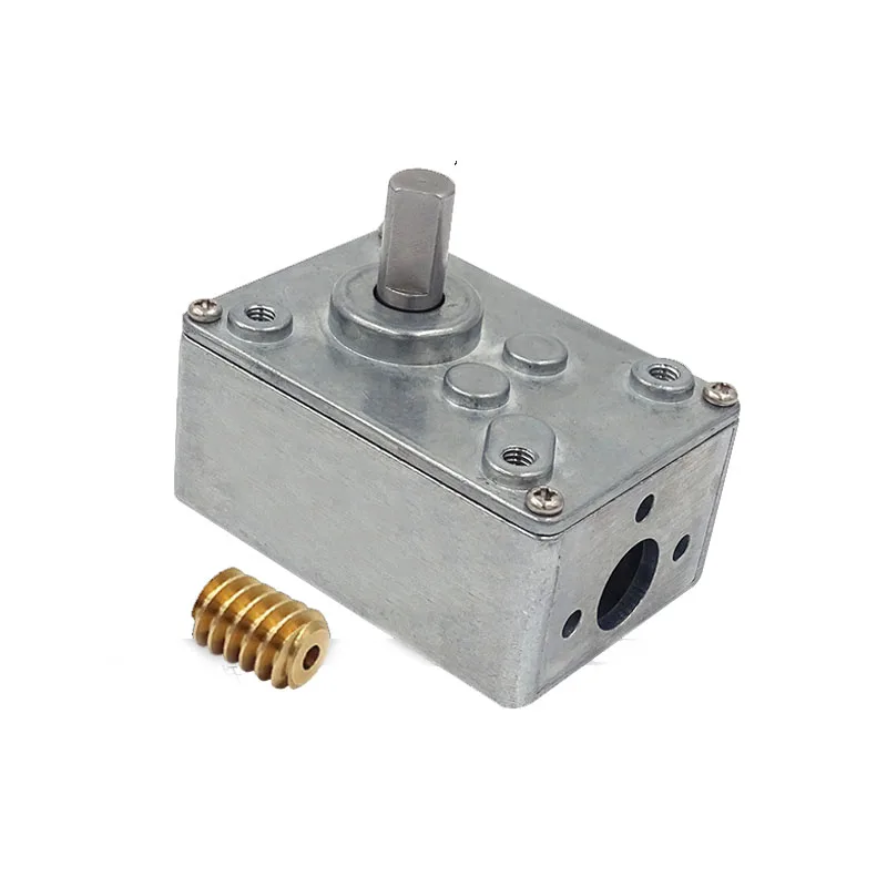

58x40 Full Metal Gearbox Turbo Worm Motor Speed Reduction Speed Reducer