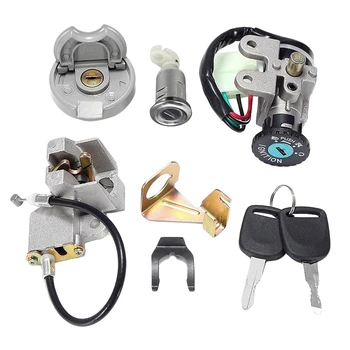 

Ignition Switch Key Lock Gas Tank Cap Set for GY6 50Cc Jonway Taotao