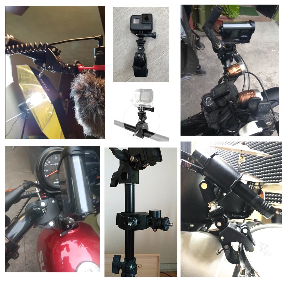 Photography Super Clamp with 1/4