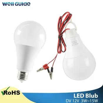 

Led Bulb Hang Light High Bright with Clip E27 3W 5W 7W 9W 12W AC 220V 240V Aluminum Cooling Lampara Bombilla Ampoule Bulb Light