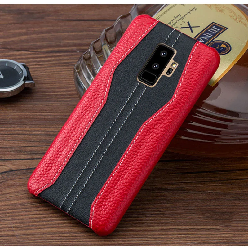 

For Samsung S9 S8 S7 Case Deluxe Leather Case Samsung Galaxy S9 S8 S7 Edge Case Vintage S9 S8 Plus Case