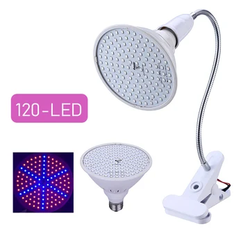 

LED Plant Growth Lamp Full Spectrum Plant Lamp E27 Indoor Hydroponics Seedlings Flower Fitolamp Plant Growing Tent Light